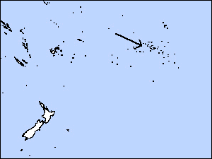 Range Map for Makatea Fruit-dove