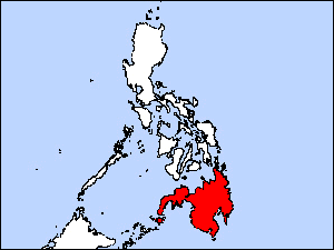 Range Map for Mindanao Brown-dove