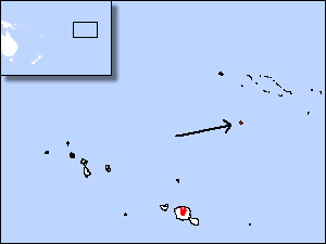 Range Map for Polynesian Imperial-pigeon